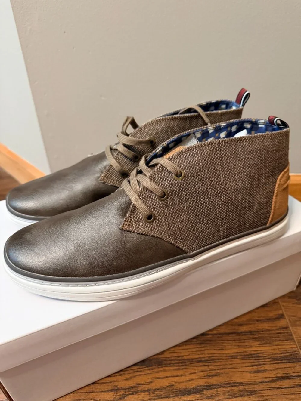 Ben Sherman Brahma Chukka Brown Mens Shoes - NWT